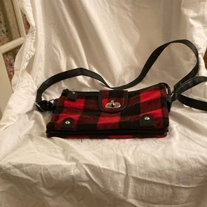 NWT. Buffalo Plaid Crossbody